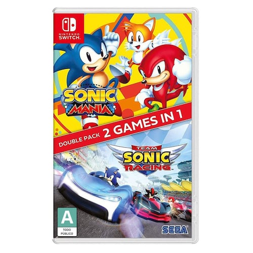 NSW Sonic Mania + Team Sonic R Double Pack
