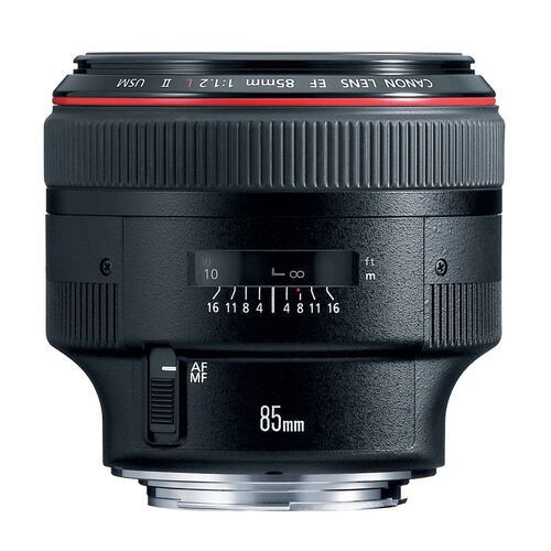 Lente Canon EF 85MM F 1.2L II USM