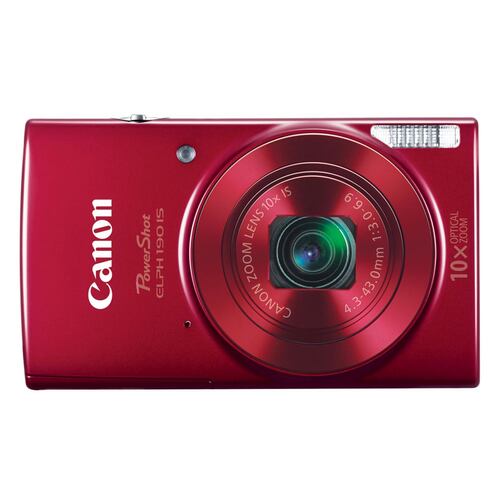 Cámara Canon Elph 190 Is 20mp Roja