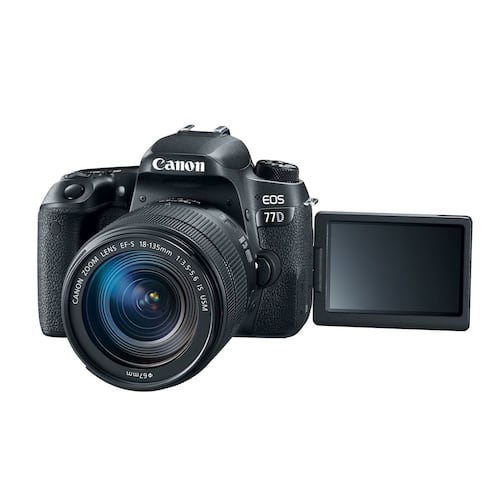 Cámara Canon EOS 77D EF-S 18.135mm