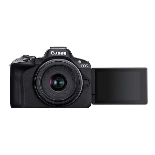 Cámara Canon EOS R50 RF-S 18-45mm F4.5-6.3 IS STM