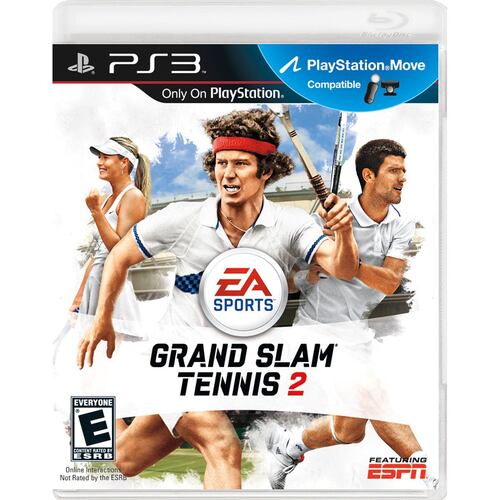 Videojuego Sony PS3 Grand Slam Tennis 2