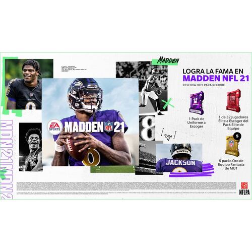 Preventa Xbox One Madden NFL 21