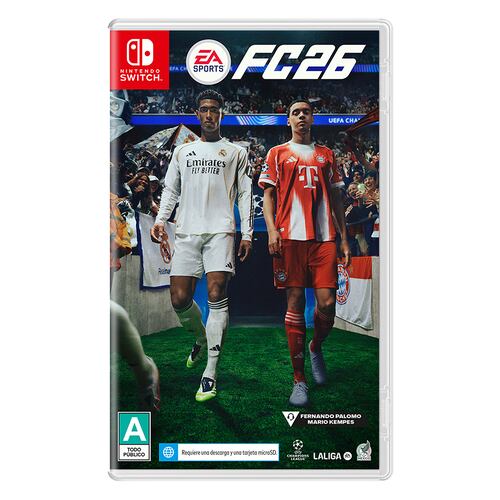 Preventa /Videojuego FC26 EA Sports para NSW