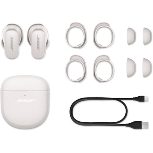 Bose QuietComfort Earbuds II Auriculares Bluetooth con Cancelación de Ruido  Negros