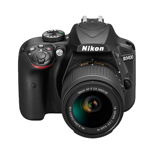 Cámara Nikon D3400 C/ Af-P 18-55 Mm