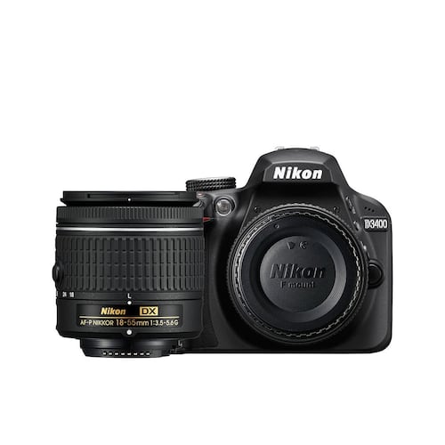 Cámara Nikon D3400 C/ Af-P 18-55 Mm