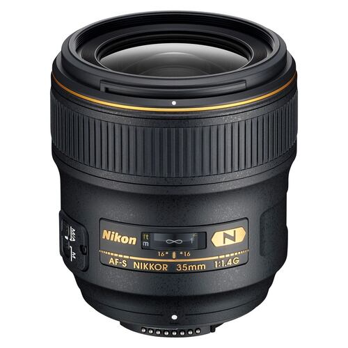 Lente Nikon Af-S Nikkor 35Mm F/1.4G