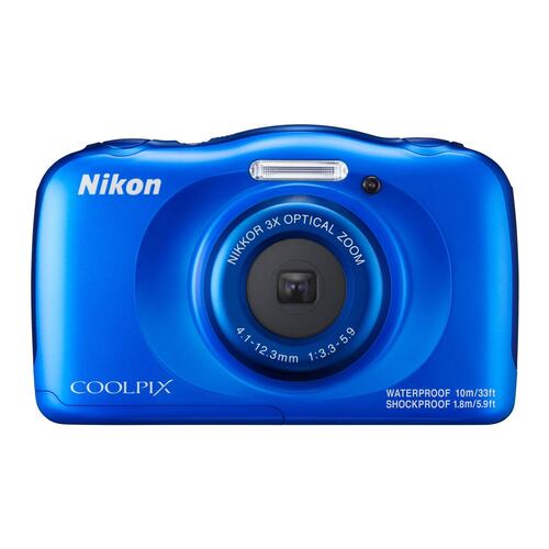 Cámara Nikon Coolpix W100 Azul