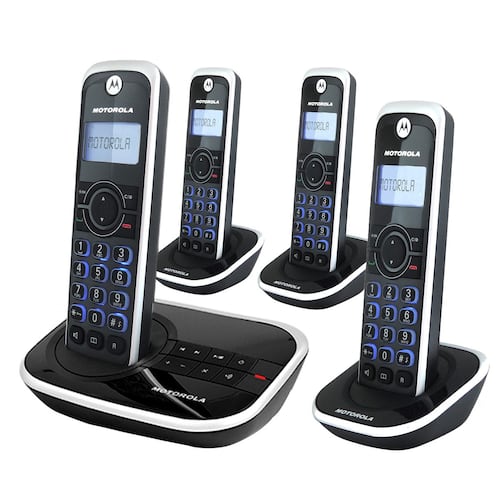 Teléfono Inalámbrico Motorola GATE4500CE-4 Negro