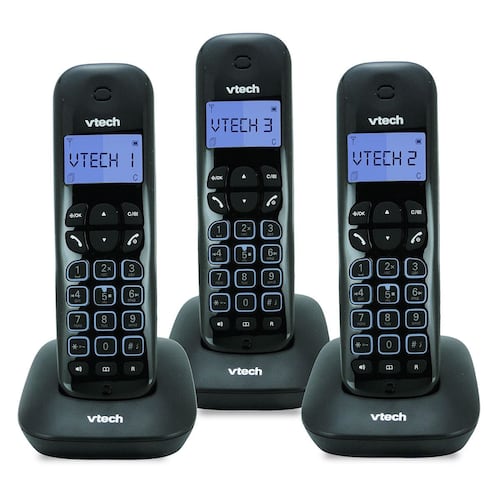 Teléfono Inalámbrico VTECH VT685-3 Negro