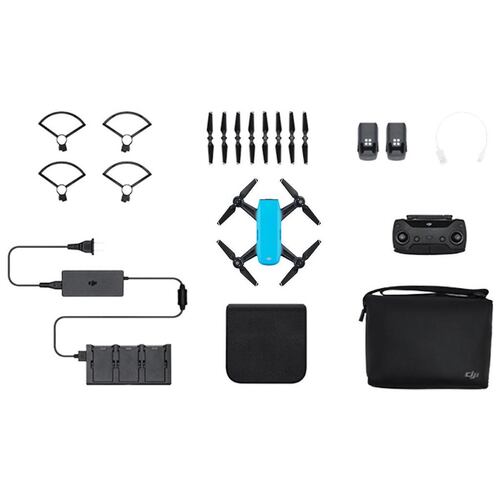 Combo Mini Drone DJI Spark Azul