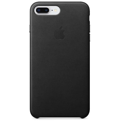 Funda Apple Iphone 7 Plus Negro Piel