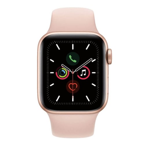 Apple Watch S5 40mm Oro con Correa Rosa