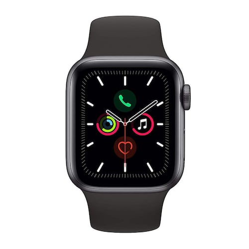 Apple Watch S5 40 mm Gris Espacial con Correa Negra