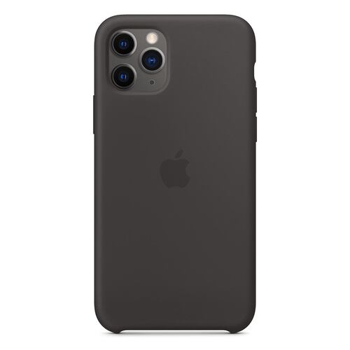 Funda de Silicón para iPhone 11 Pro Negro