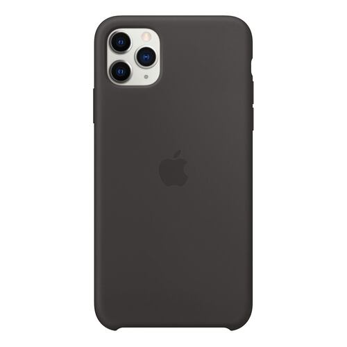 Funda de Silicón para iPhone 11 Pro Max Negro