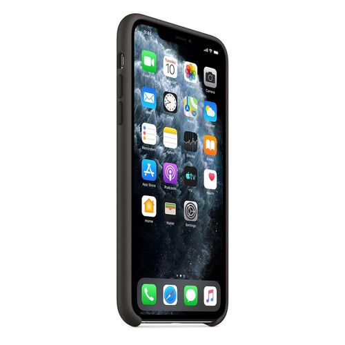 Funda de Silicón para iPhone 11 Pro Max Negro