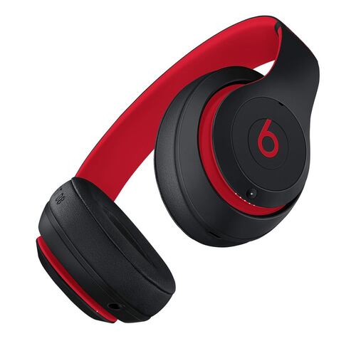 Audífonos Beats Studio3 Wireless Negro y Rojo