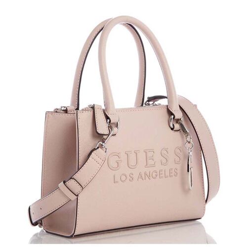 Bolsa Guess Satchel Rosa Claro