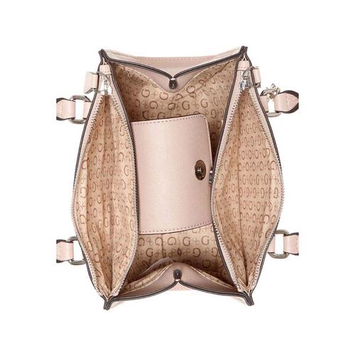 Bolsa Guess Satchel Rosa Claro