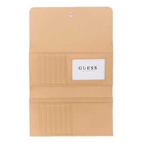 Cartera Guess Factory Basira slg rosa claro SV806451