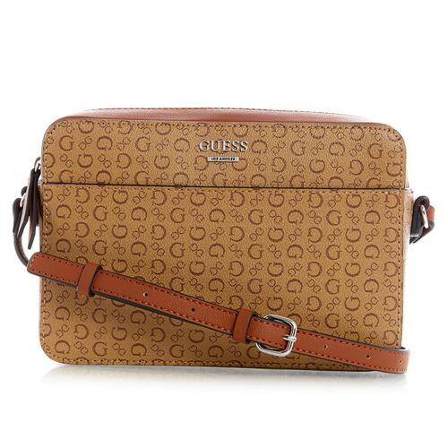 Bolsa Guess Factory kalei mini camera crossbody café SV806179