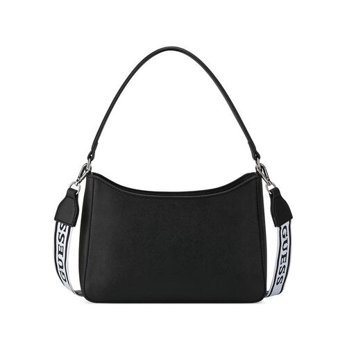 Bolsa Guess Factory Estilo Crossbody En Color Negro Modelo Sf885921-Bla