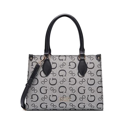Bolsa Guess Factory Carryall en color Negro