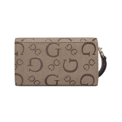 Cartera Guess Factory Phone Organizer en color Café