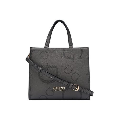 Bolsa mini tote en color negro Guess Factory
