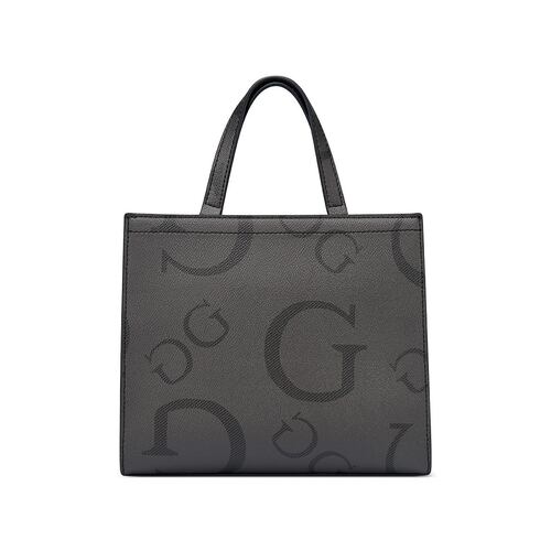 Bolsa mini tote en color negro Guess Factory