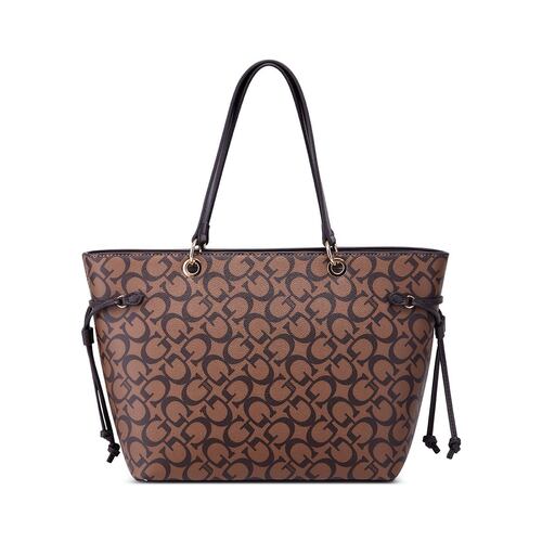 Bolsa carryall en color café Guess Factory