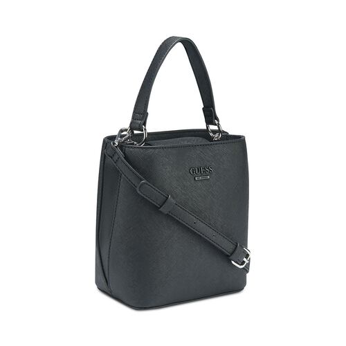 Bolso Mini Bucket Guess Factory Negro para Mujer