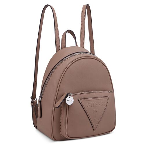 Bolso Backpack Guess Factory Café para Mujer
