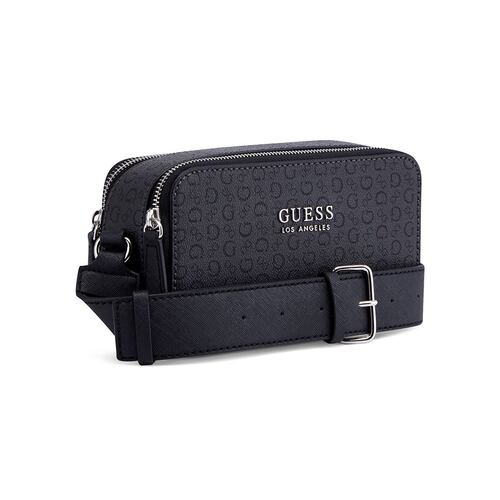 Bolsa mini crossbody en color negro Guess Factory