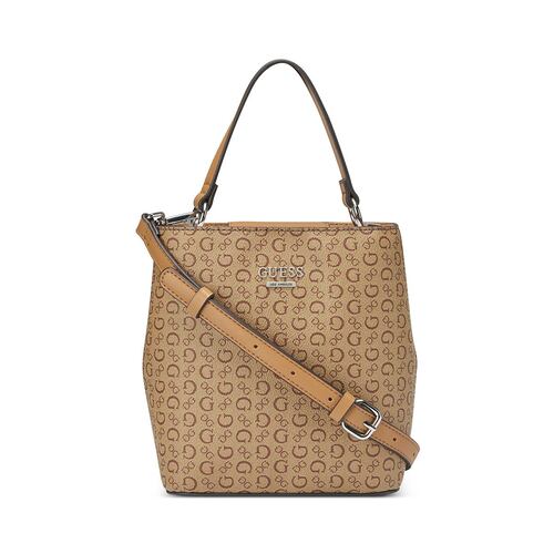 Bolso Mini Bucket Guess Factory Café para Mujer