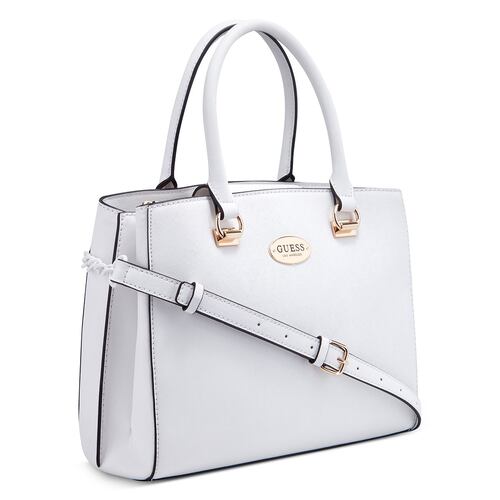 Bolso Satchel Guess Factory Blanco para Mujer