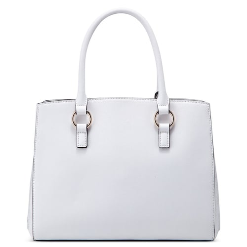 Bolso Satchel Guess Factory Blanco para Mujer