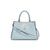 Bolsa satchel en color azul Guess Factory