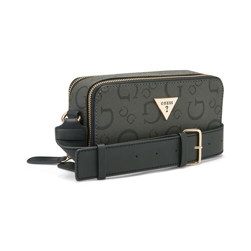 Bolso Crossbody Negro Guess Factory para Mujer