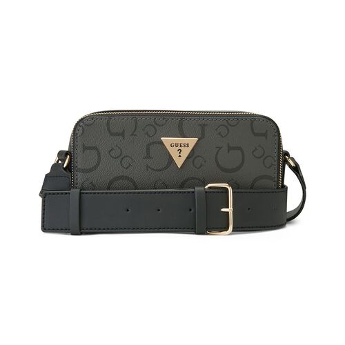 Bolso Crossbody Negro Guess Factory para Mujer