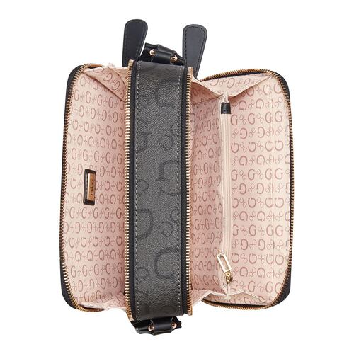 Bolso Crossbody Negro Guess Factory para Mujer