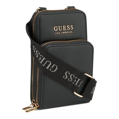 Bolso Crossbody Negro Guess Factory para Mujer