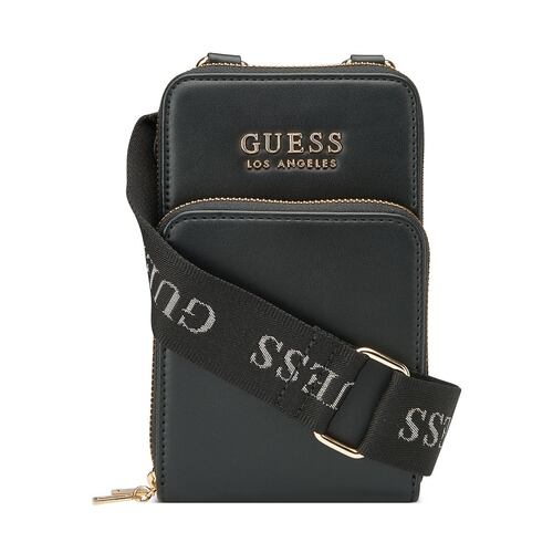 Bolso Crossbody Negro Guess Factory para Mujer