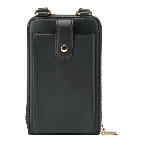 Bolso Crossbody Negro Guess Factory para Mujer