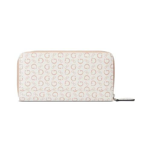 Cartera Zip Round Rosa Guess Factory para Mujer