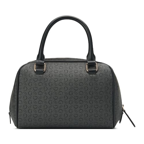 Bolso Satchel Negro Guess Factory para Mujer