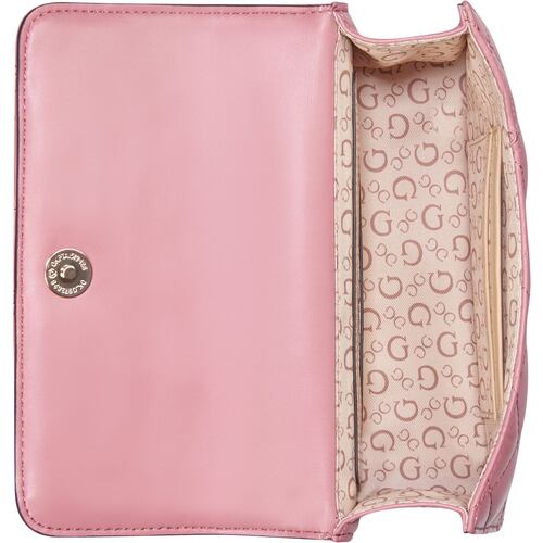 Bolso Crossbody Guess Factory Rosa para Mujer