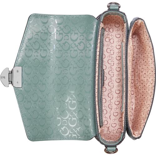 Bolso Crossbody Guess Factory Verde para Mujer